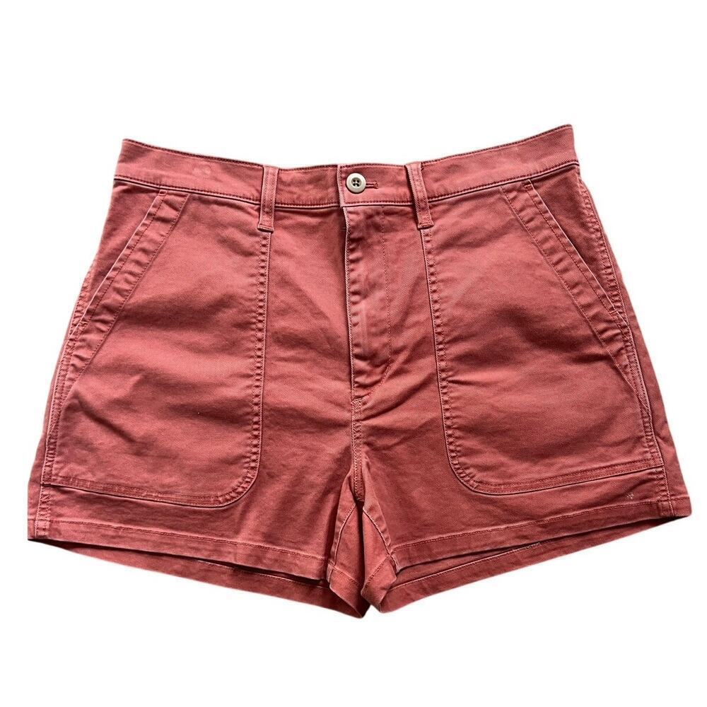 Madewell Salmon Pink Denim Cotton Loose Vintage Fit Sz 10